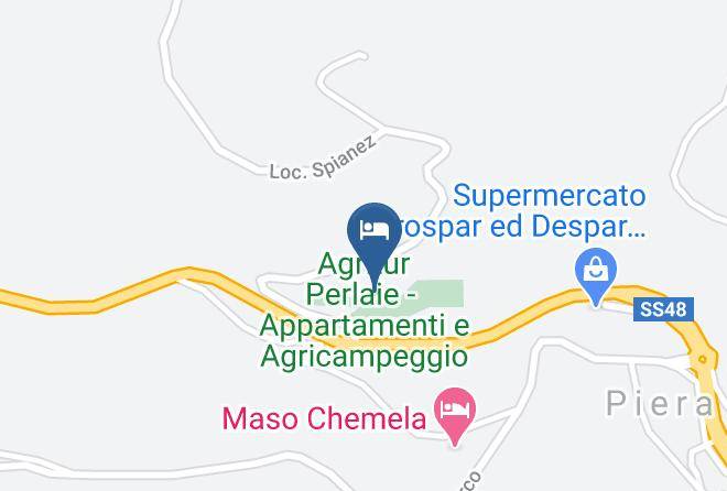 Trento - Agritur Perlaie Maps