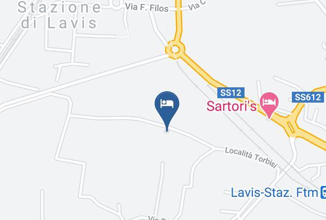 Trento - Agritur Piffer Maps