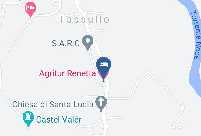 Trento - Agritur Renetta Maps