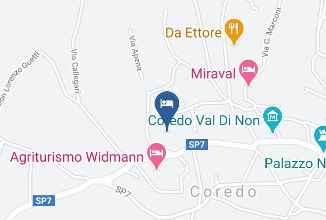 Trento - Agritur Rizzi Di Inama Ugo Maps