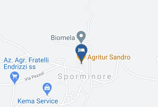 Trento - Agritur Sandro Maps
