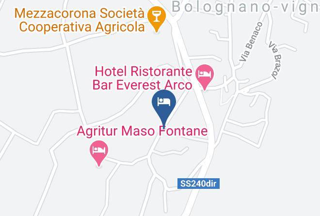 Trento - Agritur Trefrutti Agriturismo Maps