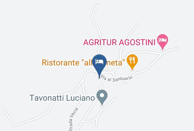 Trento - Agritur Vento Alpino Maps