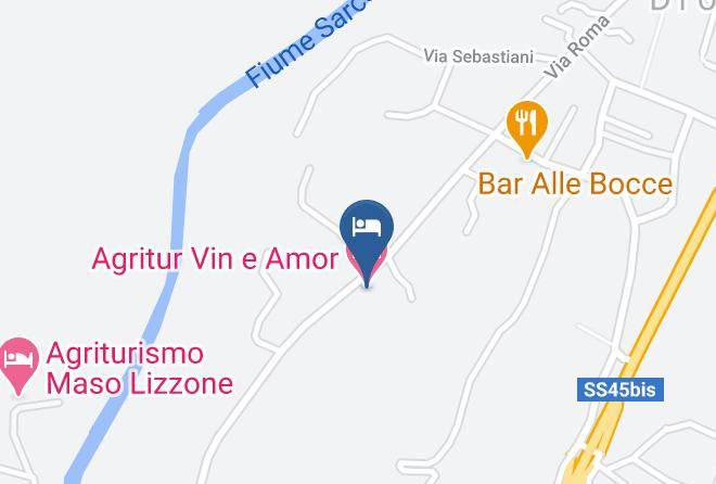 Agritur Vin E Amor Map