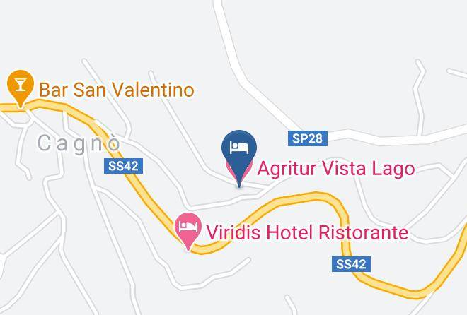 Trento - Agritur Vista Lago Maps