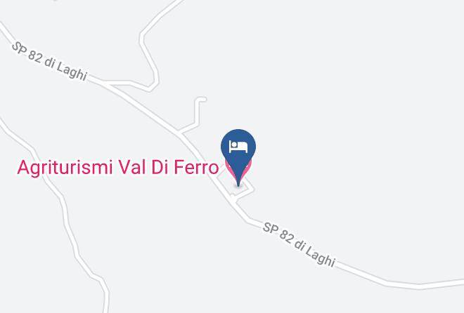 Vicenza - Agriturismi Val Di Ferro Maps