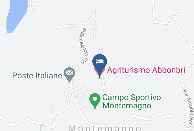 Pistoia - Agriturismo Abbonbri Maps