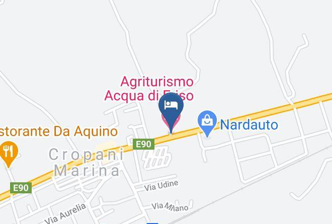 Catanzaro - Agriturismo Acqua Di Friso Maps