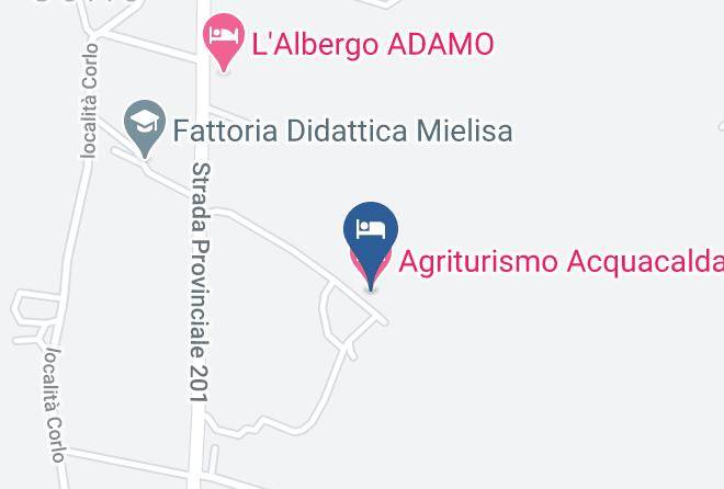 Perugia - Agriturismo Acquacalda Maps