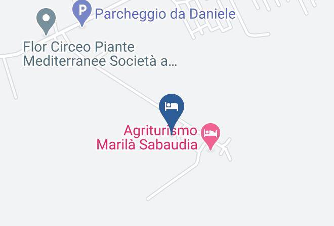 Latina - Agriturismo Acquachiara Maps