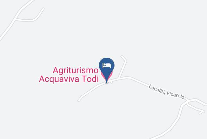 Perugia - Agriturismo Acquaviva Todi Maps