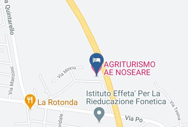 Vicenza - Agriturismo Ae Noseare Maps