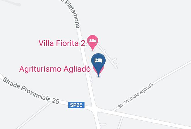 Sassari - Agriturismo Agliado Maps
