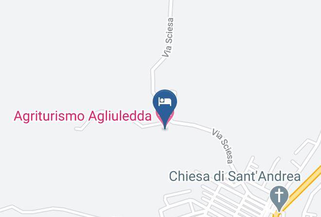 Sassari - Agriturismo Agliuledda Maps
