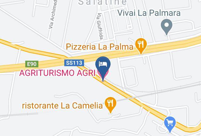 Messina - Agriturismo Agri Maps