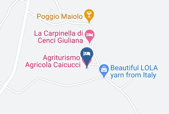 Perugia - Agriturismo Agricola Caicucci Maps