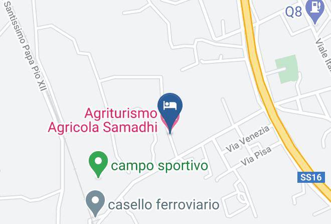 Lecce - Agriturismo Agricola Samadhi Maps