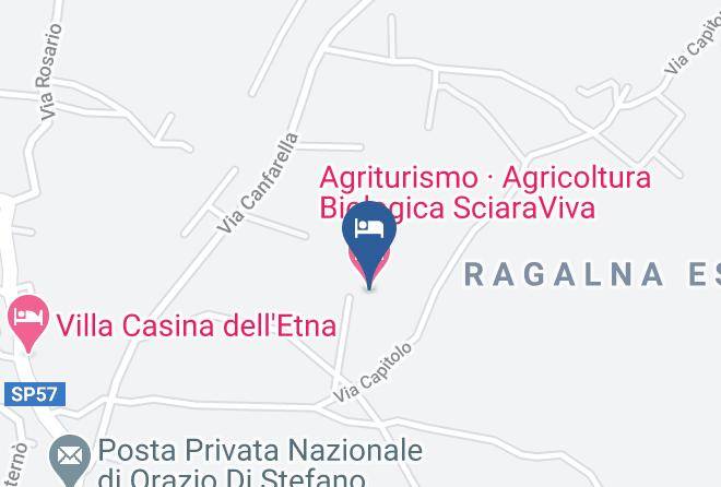 Catania - Agriturismo Agricoltura Biologica Sciaraviva Maps