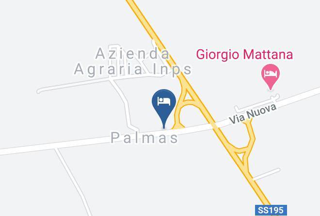 Province Of South Sardinia - Agriturismo Agrifoglio Maps