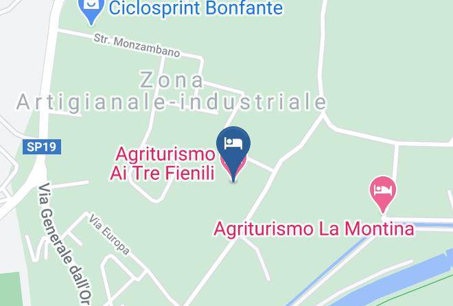 Mantua - Agriturismo Ai Tre Fienili Maps