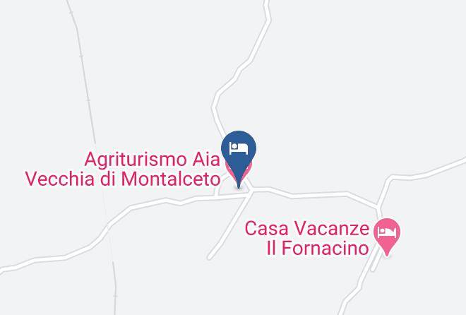 Siena - Agriturismo Aia Vecchia Di Montalceto Maps