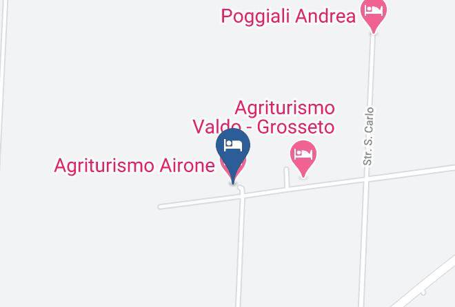 Grosseto - Agriturismo Airone Maps