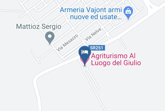 Pordenone - Agriturismo Al Luogo Del Giulio Maps