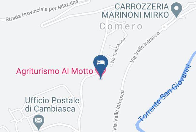 Verbano Cusio Ossola - Agriturismo Al Motto Maps