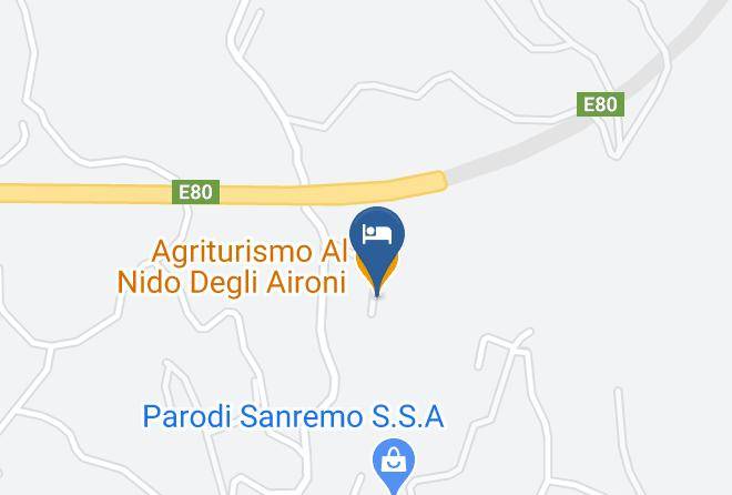 Imperia - Agriturismo Al Nido Degli Aironi Maps