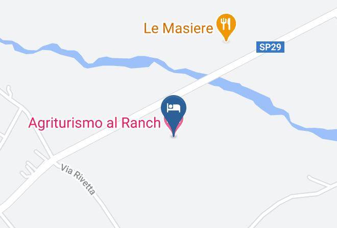 Pordenone - Agriturismo Al Ranch Maps