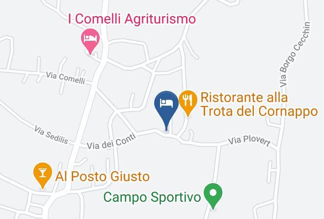 Udine - Agriturismo Al Vecchio Portico Societa Agricola Bressani Giuseppe Maps