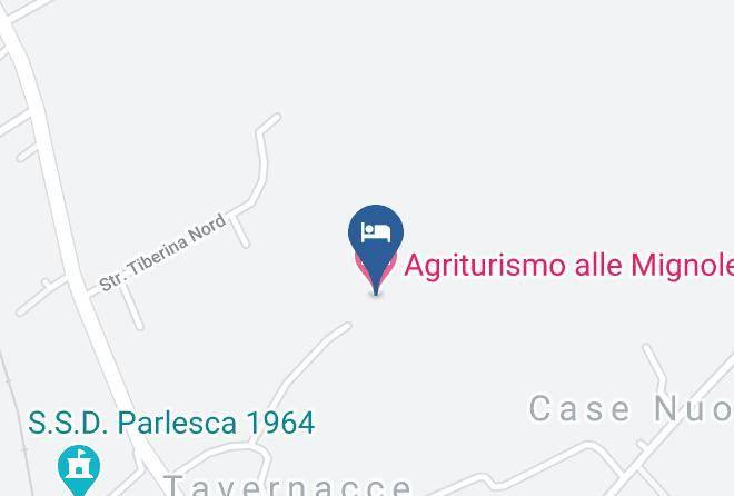 Perugia - Agriturismo Alle Mignole Maps