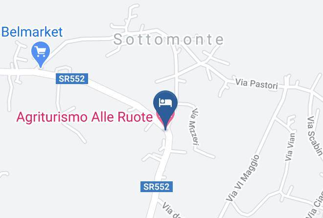 Pordenone - Agriturismo Alle Ruote Maps