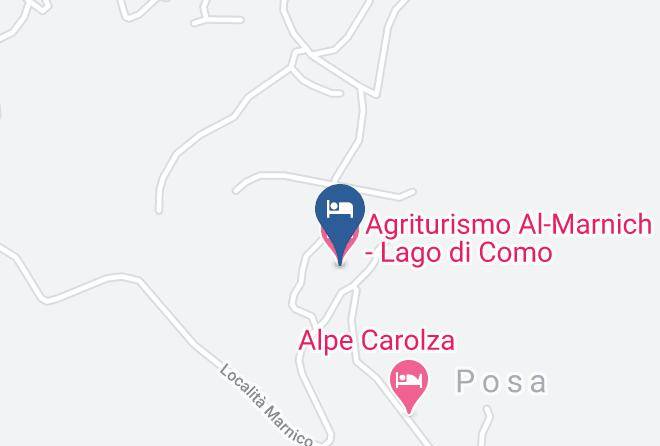 Como - Agriturismo Al Marnich Lago Di Como Maps