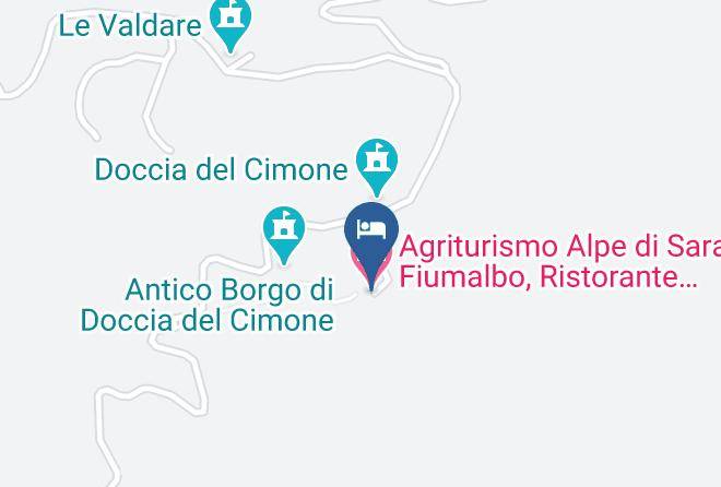 Modena - Agriturismo Alpe Di Sara Fiumalbo Ristorante Per Cerimonie Fiumalbo Maps