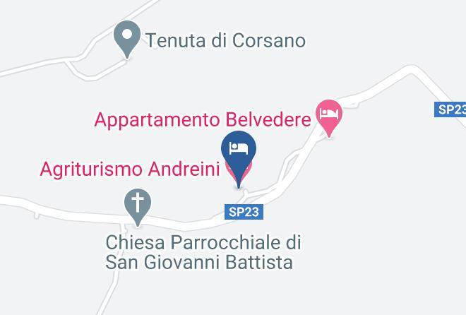 Siena - Agriturismo Andreini Maps