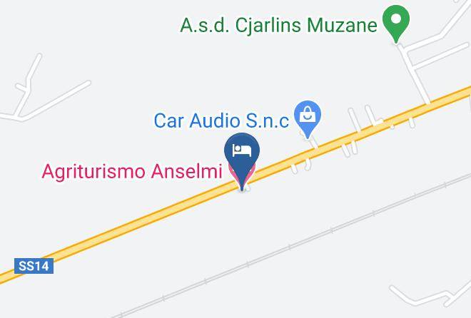 Udine - Agriturismo Anselmi Maps