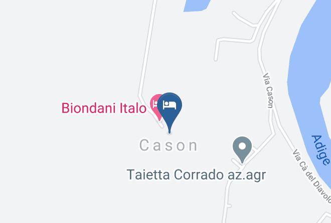 Verona - Agriturismo Antica Corte Cason Maps
