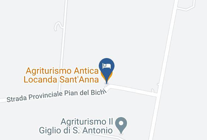 Grosseto - Agriturismo Antica Locanda Sant'anna Maps