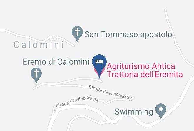 Lucca - Agriturismo Antica Trattoria Dell'eremita Maps