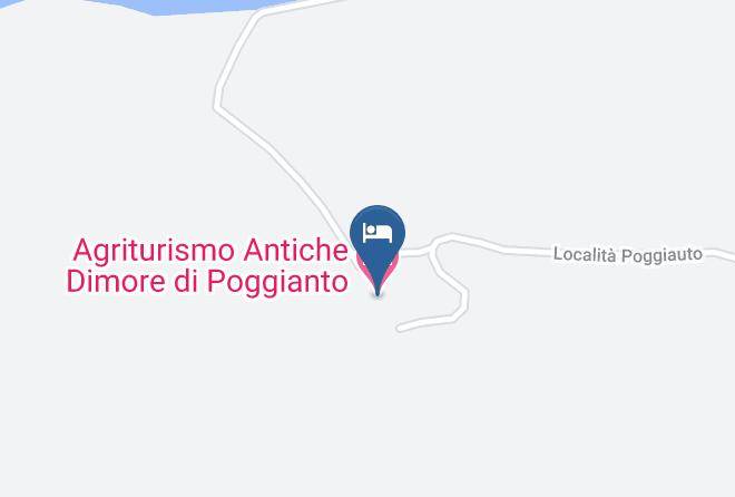 Arezzo - Agriturismo Antiche Dimore Di Poggianto Maps