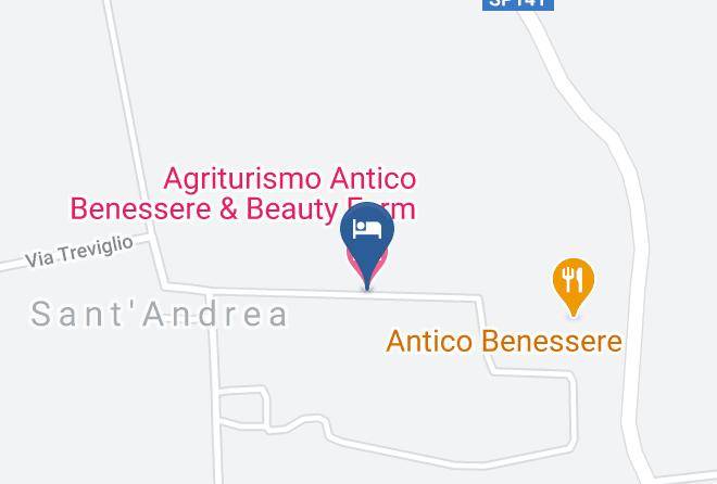 Bergamo - Agriturismo Antico Benessere & Beauty Farm Maps