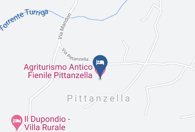 Belluno - Agriturismo Antico Fienile Pittanzella Maps