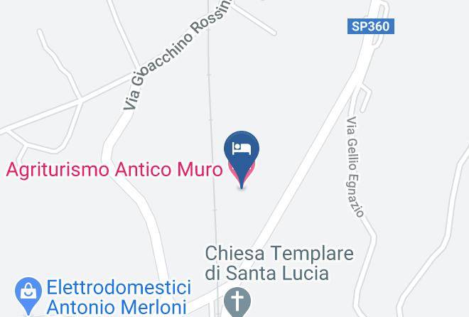 Ancona - Agriturismo Antico Muro Maps