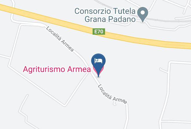 Brescia - Agriturismo Armea Maps