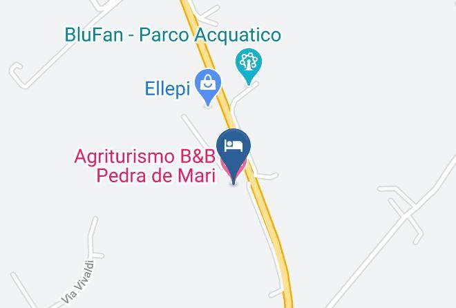 Cagliari - Agriturismo B&b Pedra De Mari Maps