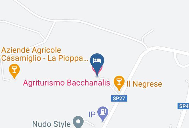 Piacenza - Agriturismo Bacchanalis Maps