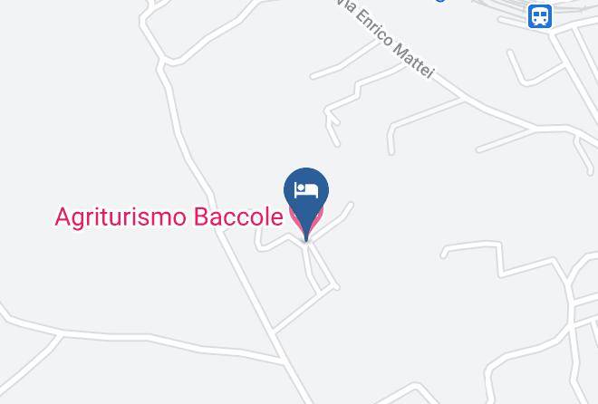 Lecce - Agriturismo Baccole Maps
