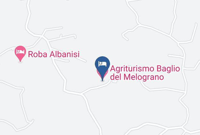 Agrigento - Agriturismo Baglio Del Melograno Maps