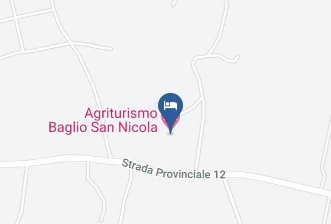 Agrigento - Agriturismo Baglio San Nicola Maps